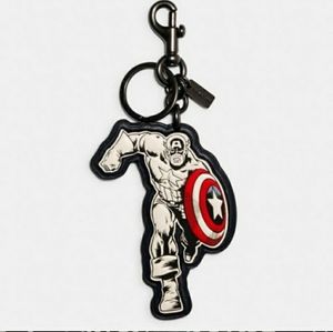 COACH Captain America Bag CharmNWT!